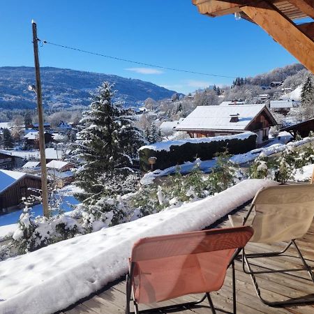 Le Criou - 3 Bedroom Apartment 5 Minutes Walk To The Village Centre Samoens Exterior photo